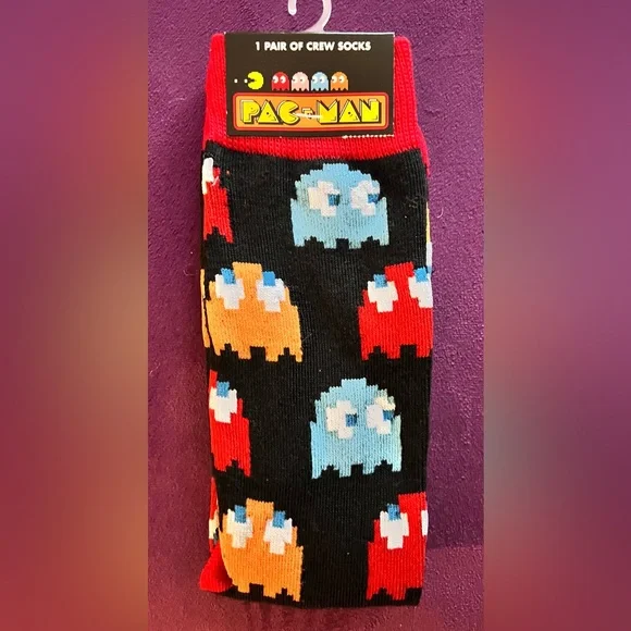 3 for $13 Pac Man socks! - Picture 1 of 3